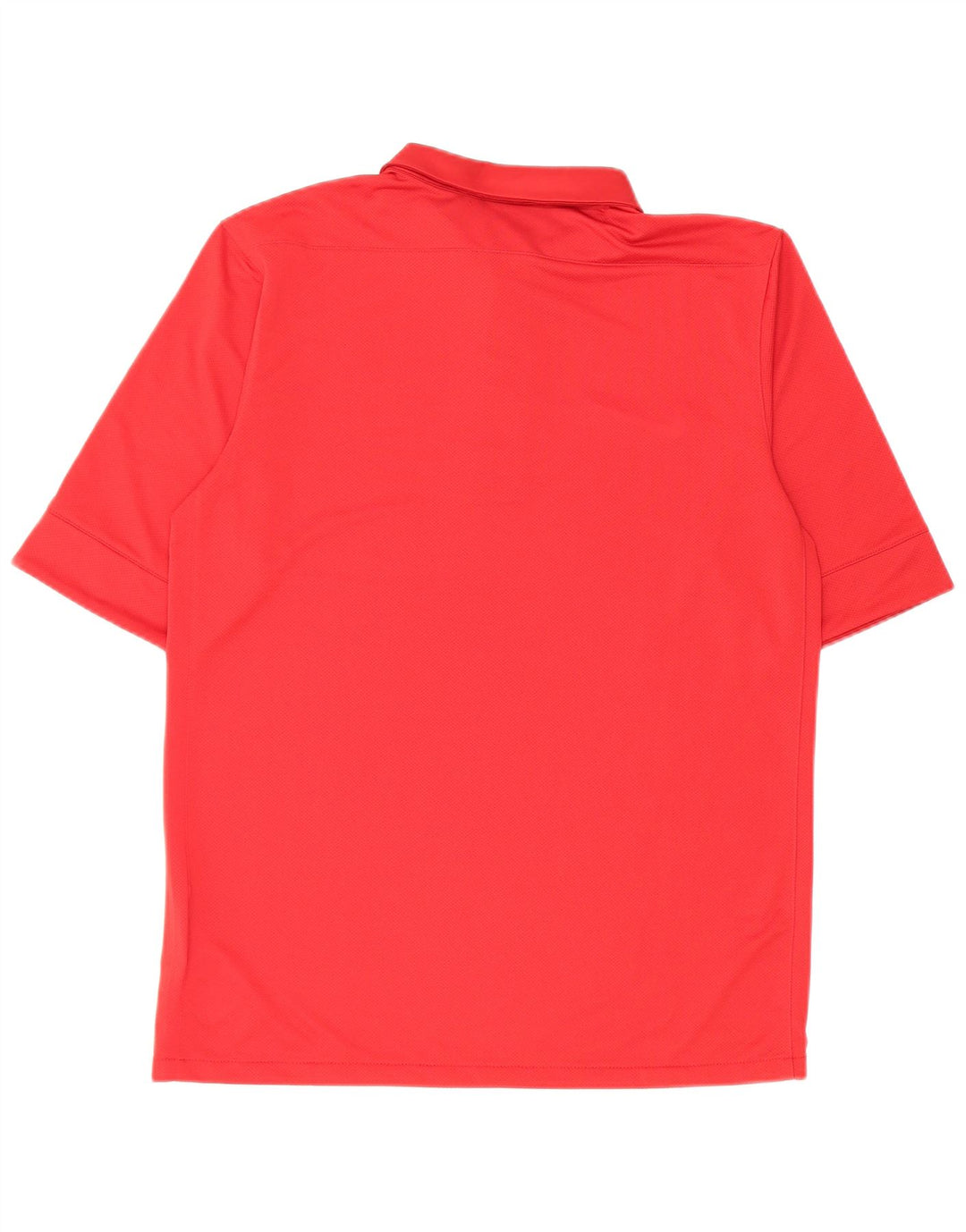Camisa polo masculina Nike Dri Fit poliéster vermelho médio