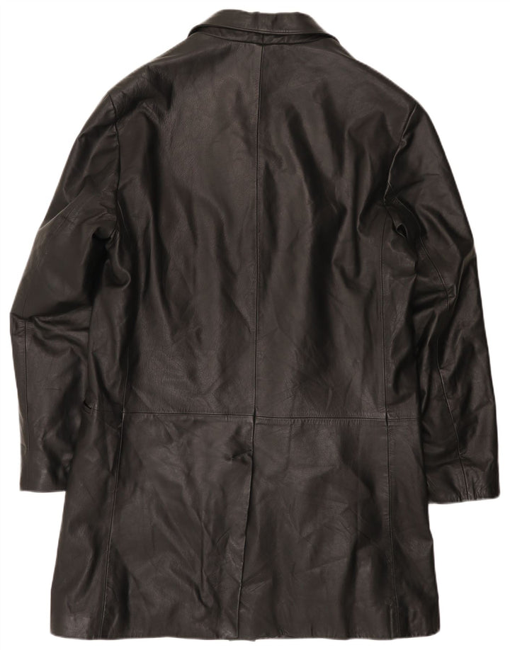 Casaco masculino de couro Free Heron da Conbipel IT 54 XL couro preto
