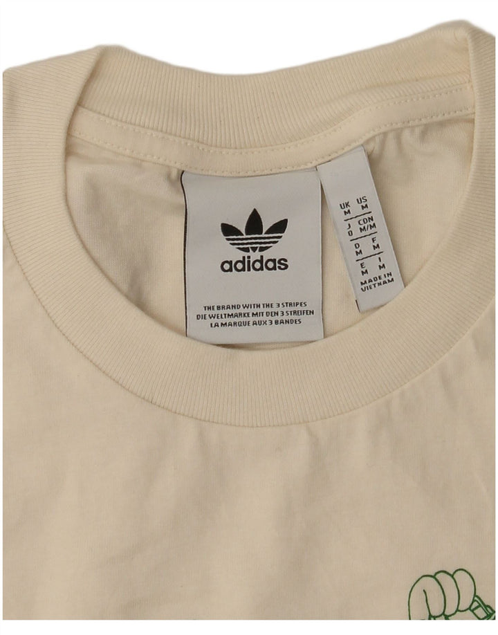 Camiseta Adidas Masculina Graphic Top Médio Branco
