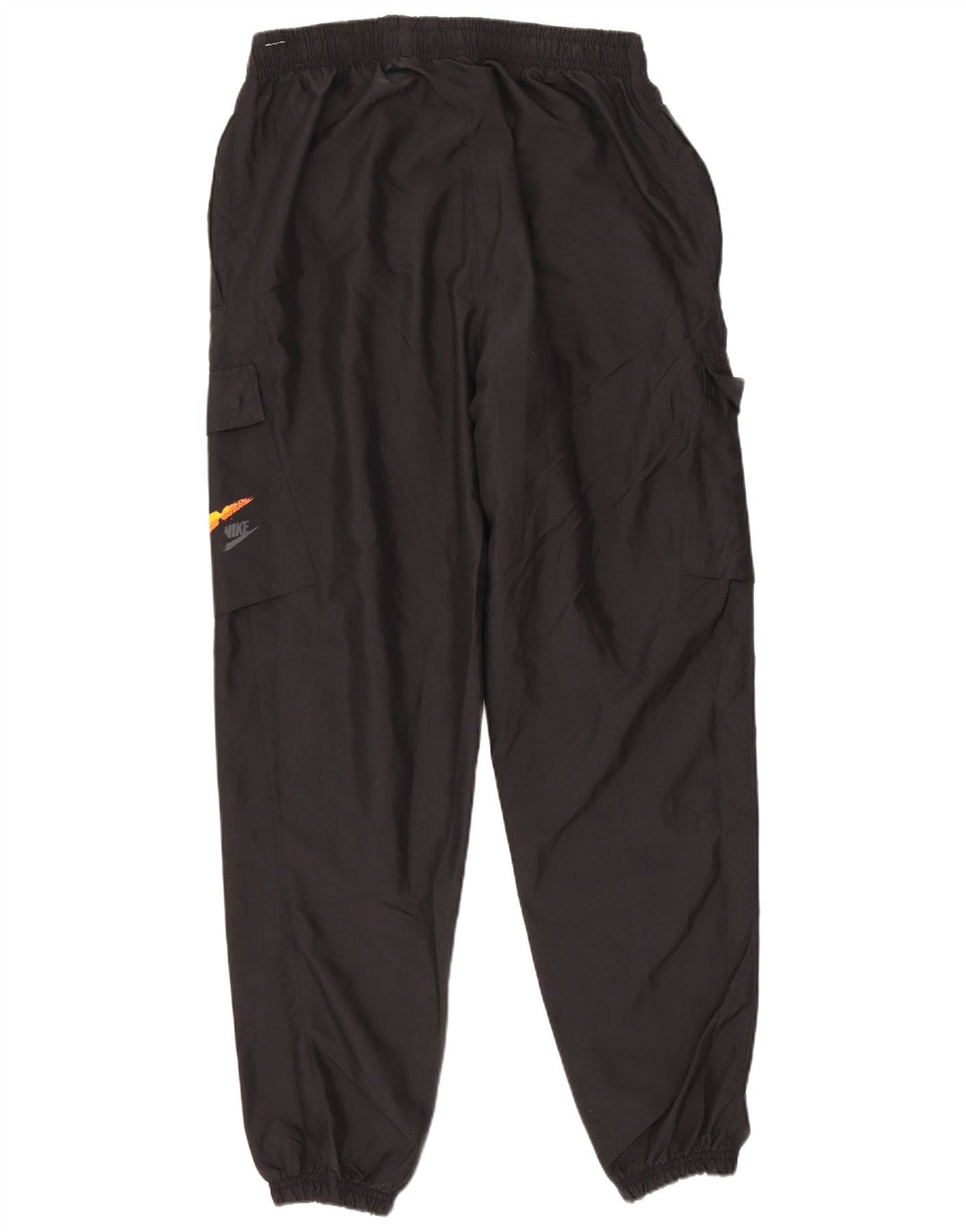 Calça de treino masculina NIKE Graphic Cargo Joggers médio preto poliéster