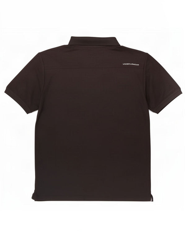 Camisa polo masculina Under Armour Headwear grande preta
