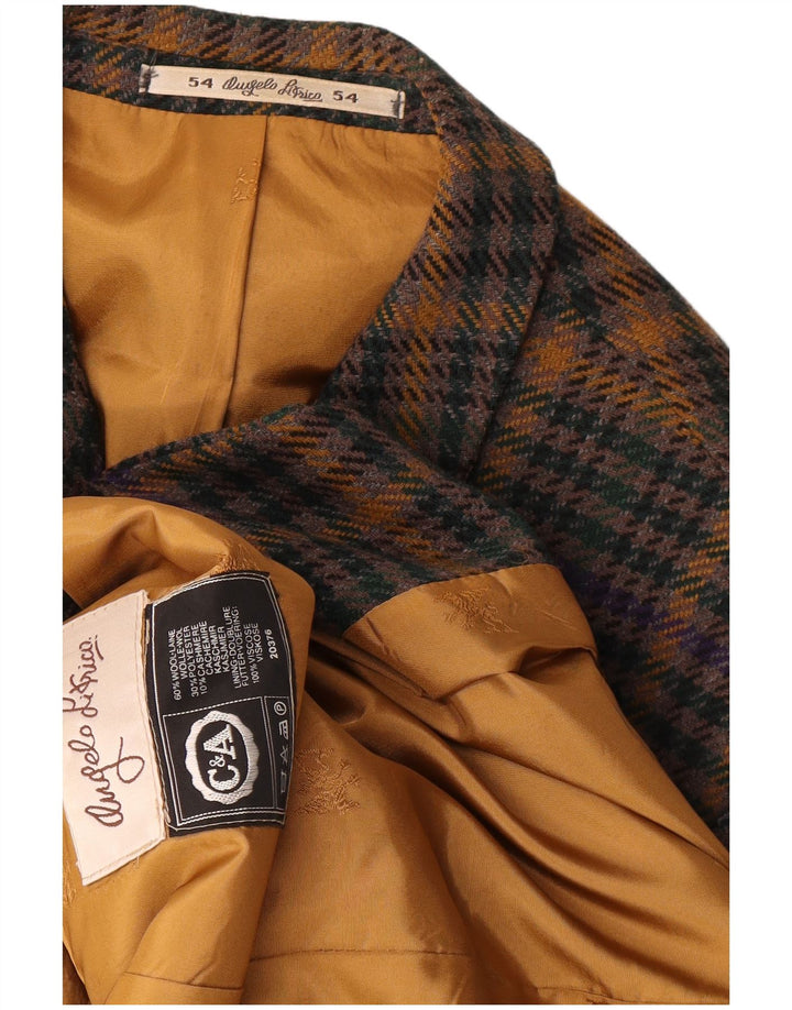 Jaqueta Blazer Masculina Angelo Litrico EU 54 2XL Multicolorida Houndstooth