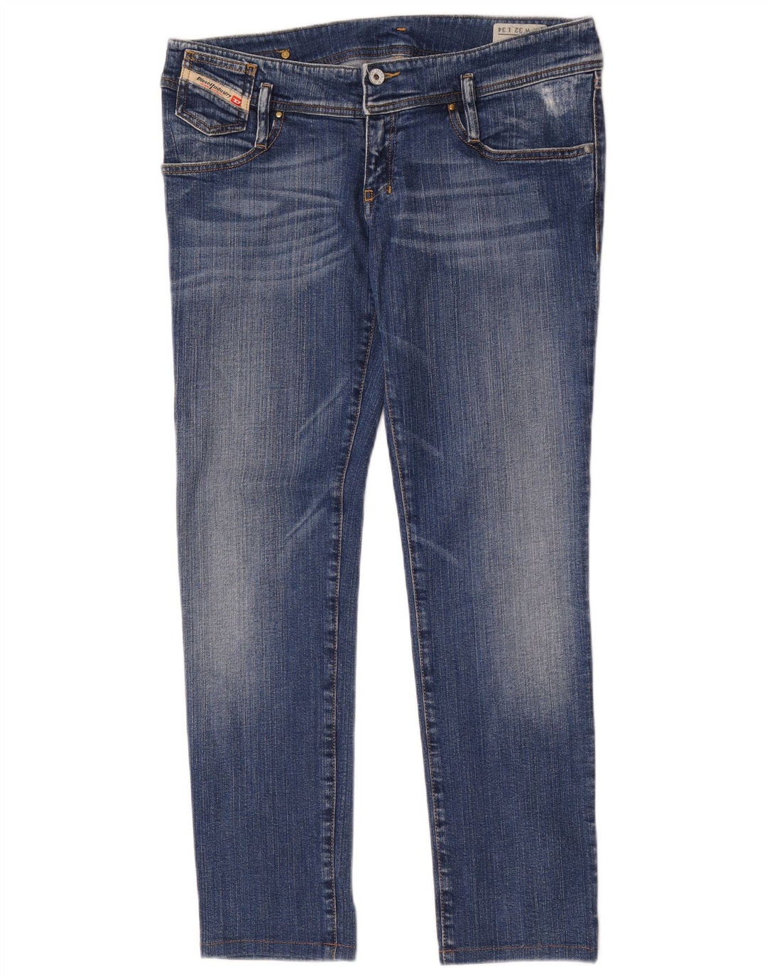 Diesel Feminino Matic Slim Jeans W32 L29 Azul Algodão