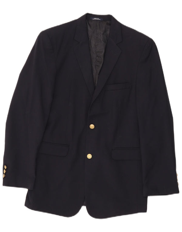 Jaqueta Blazer de 2 botões Chaps Boys 15-16 anos azul marinho poliéster