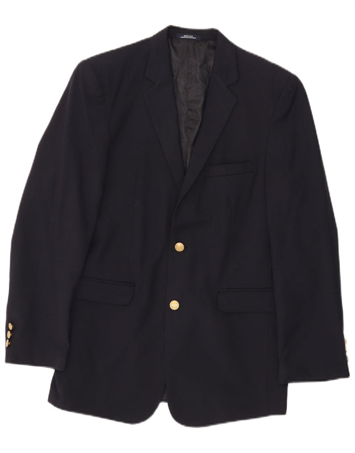 Jaqueta Blazer de 2 botões Chaps Boys 15-16 anos azul marinho poliéster
