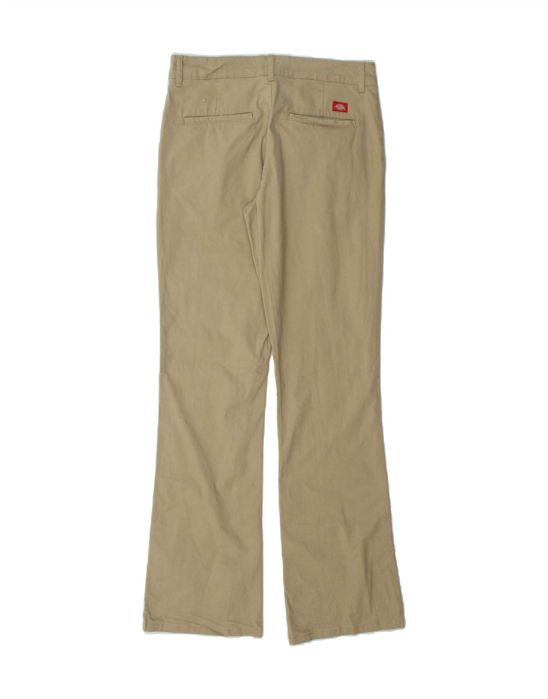 DICKIES Womens Long Bootcut Chino Trousers US 6 Medium W30 L33 Beige Vintage Dickies and Second-Hand Dickies from Messina Hembry 