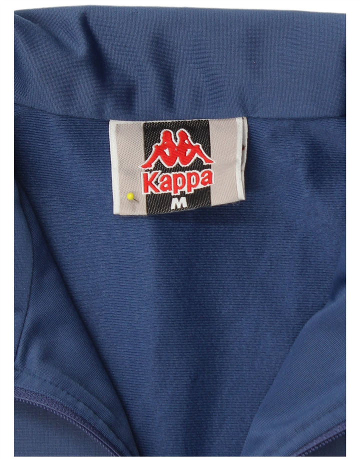 Kappa Mens Tracksuit Top Jacket Medium Blue Colourblock