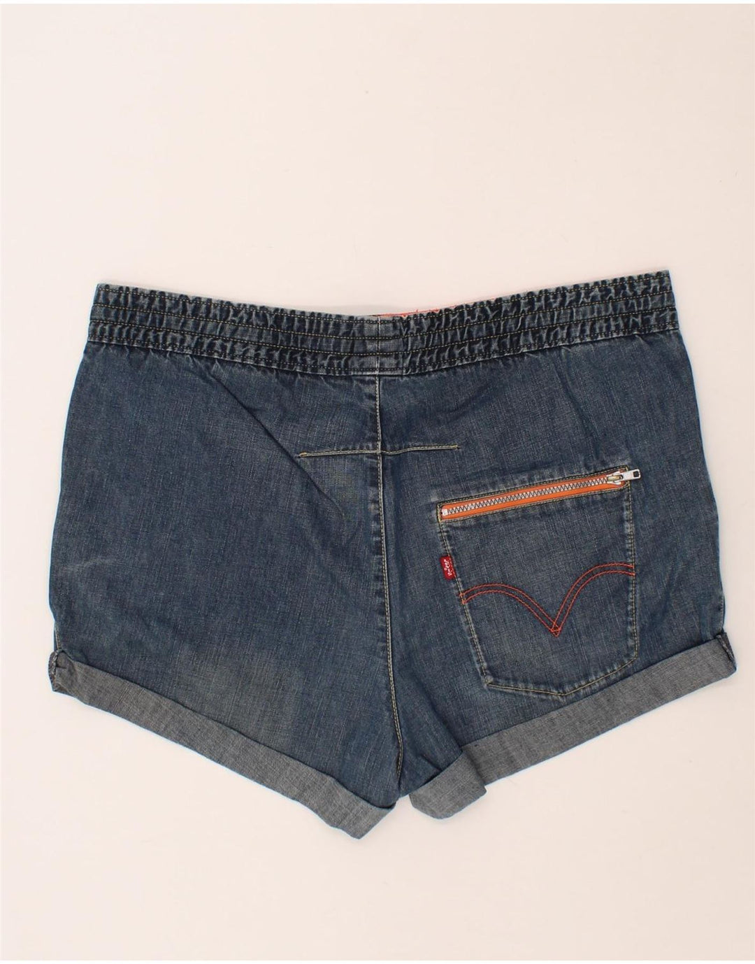 LEVI'S Womens Denim Shorts W40 XL  Blue Cotton Vintage Levi's and Second-Hand Levi's from Messina Hembry 
