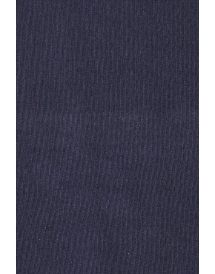 Tommy Hilfiger moletom gráfico feminino jumper UK 14 médio azul marinho