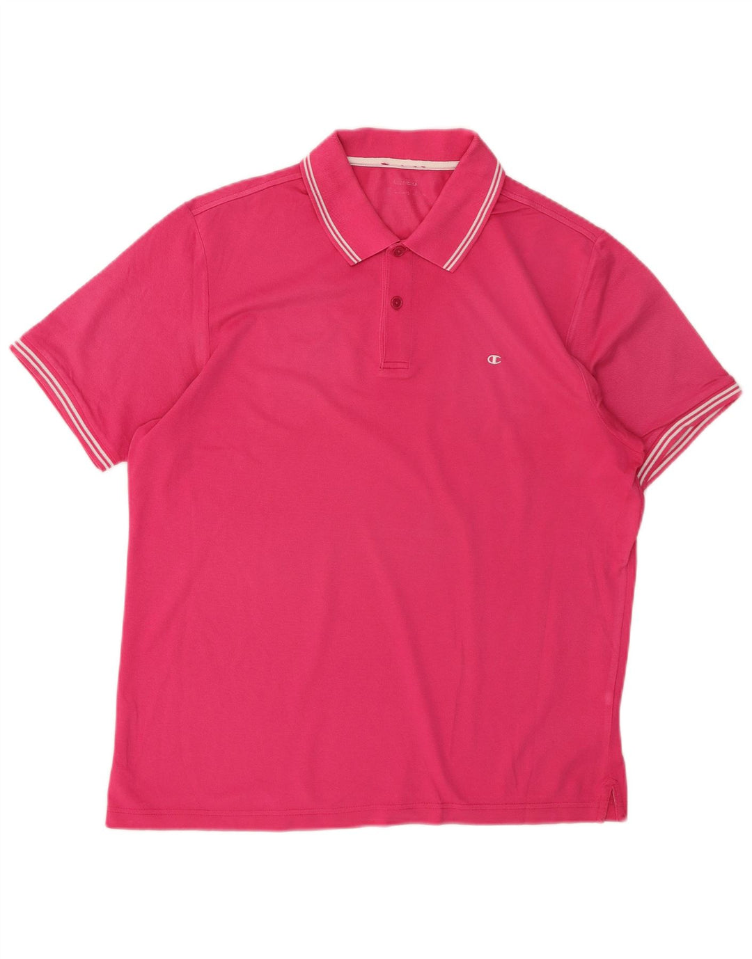 Camisa polo masculina CHAMPION grande rosa