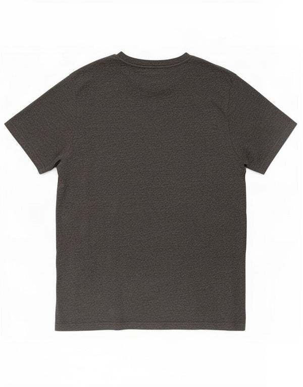 Camiseta masculina gráfica Volcom Top médio algodão preto