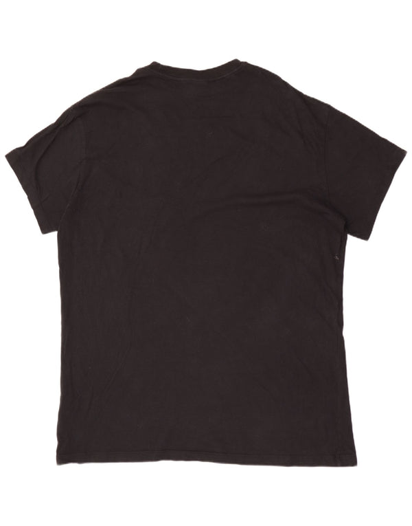 Camiseta masculina Nike Loose Fit Graphic Top 2XL de algodão preto