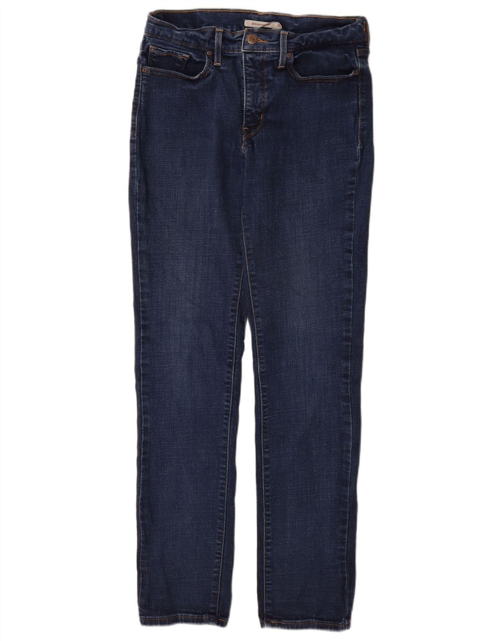 Calça jeans feminina Levi's 312 Shaping Slim W29 L32 azul marinho algodão