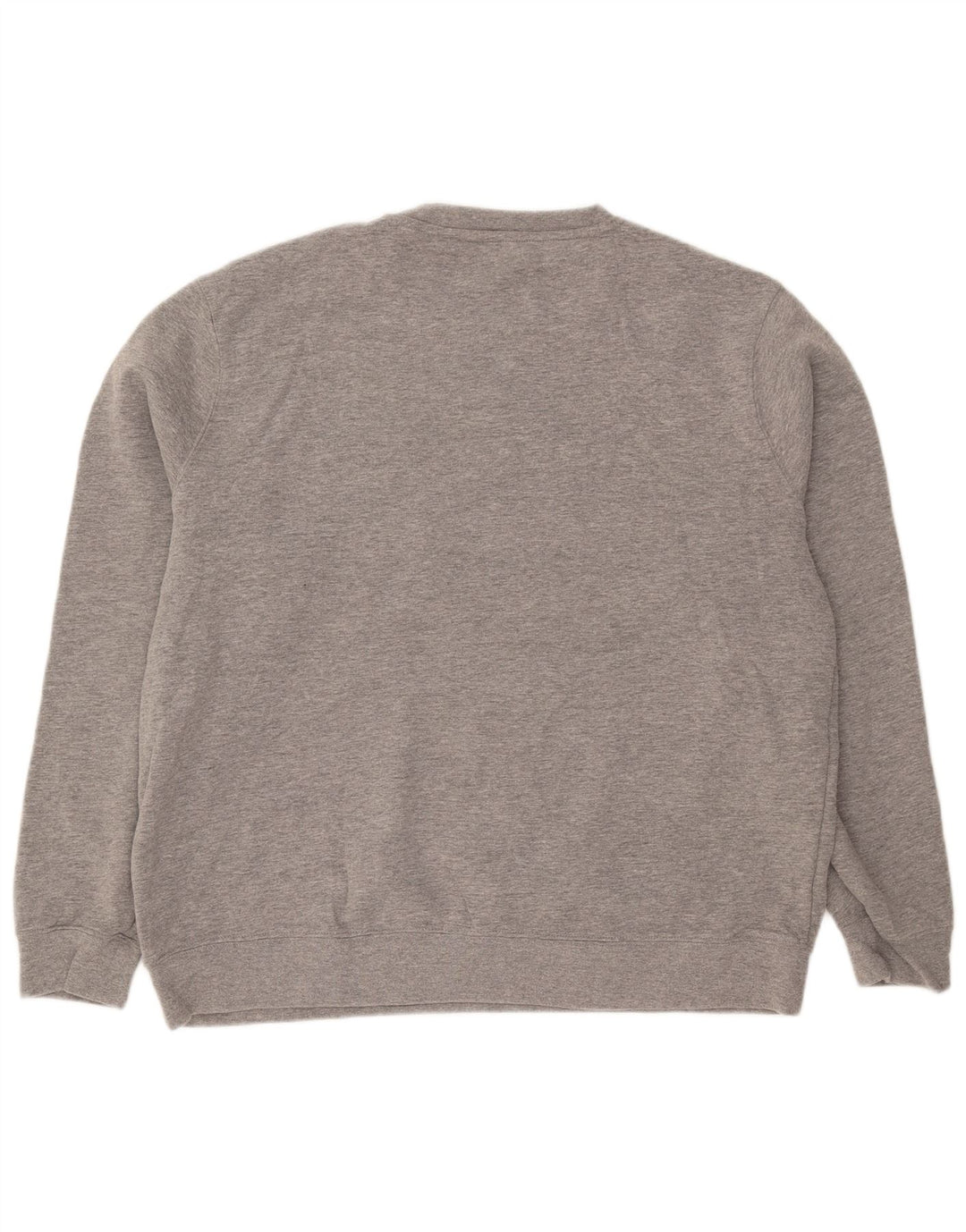 LEE Mens Classic Fit Moletom Jumper Grande Algodão Cinza