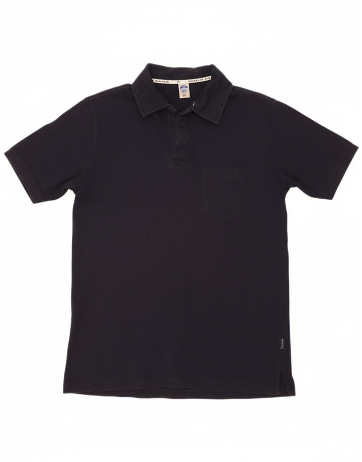 Polo masculino NORTH SAILS médio algodão azul marinho