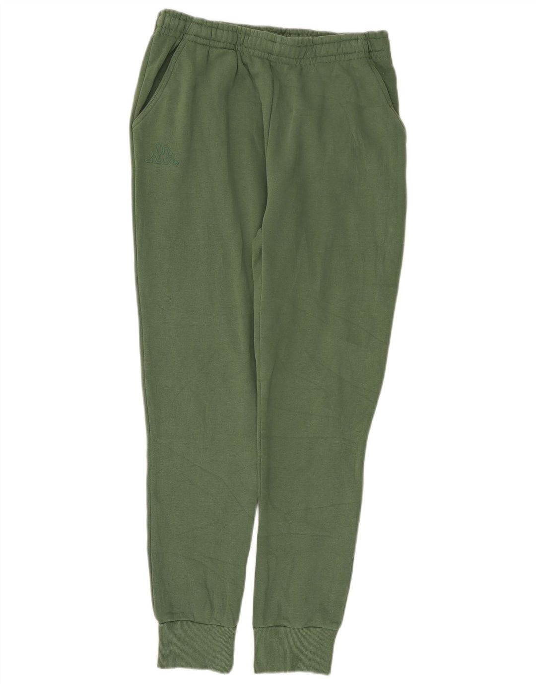 Calça de treino masculina Kappa Graphic Joggers grande verde