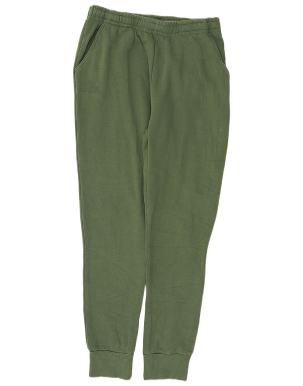 Calça de treino masculina Kappa Graphic Joggers grande verde