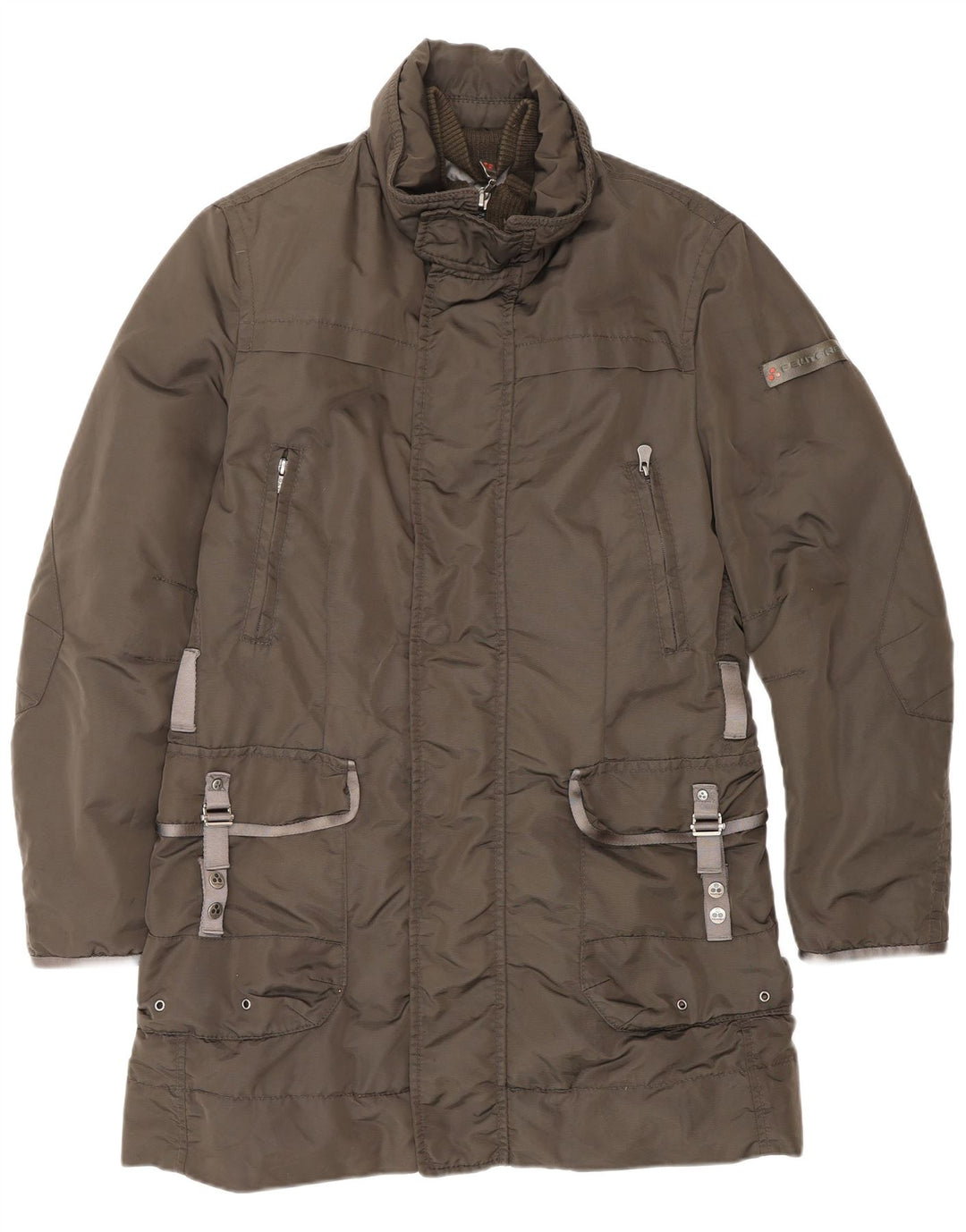 Casaco acolchoado masculino PEUTEREY UK 36 pequeno cinza poliamida