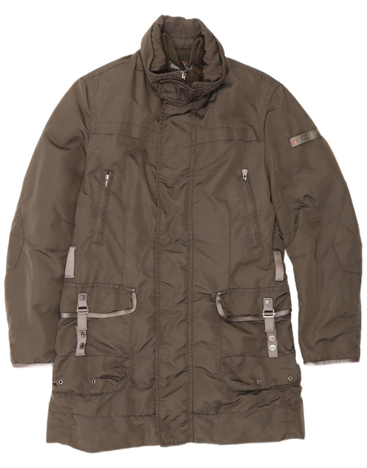 Casaco acolchoado masculino PEUTEREY UK 36 pequeno cinza poliamida