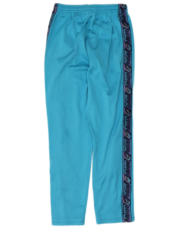 Calça de treino masculina Asics Graphic azul médio colorblock