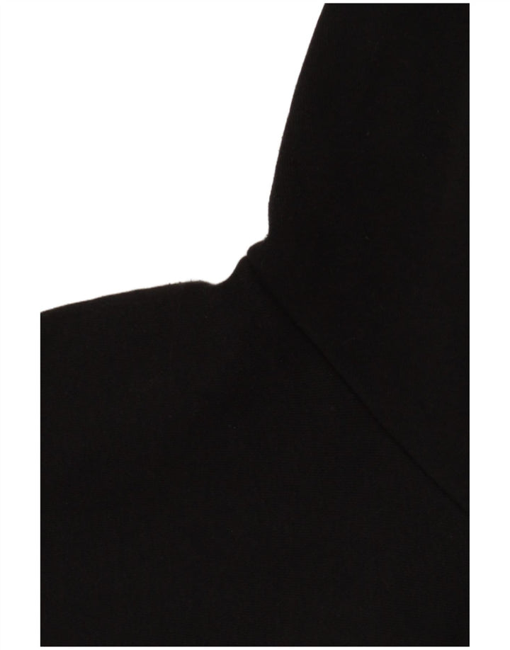 ADIDAS Mens Treino Calças Joggers Pequeno Algodão Preto