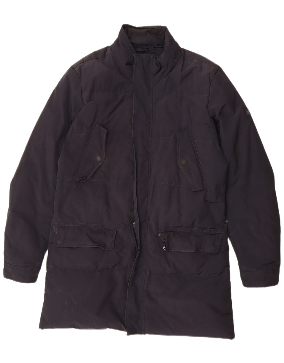 Casaco acolchoado masculino Woolrich UK 38 azul marinho médio