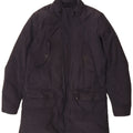 Casaco acolchoado masculino Woolrich UK 38 azul marinho médio