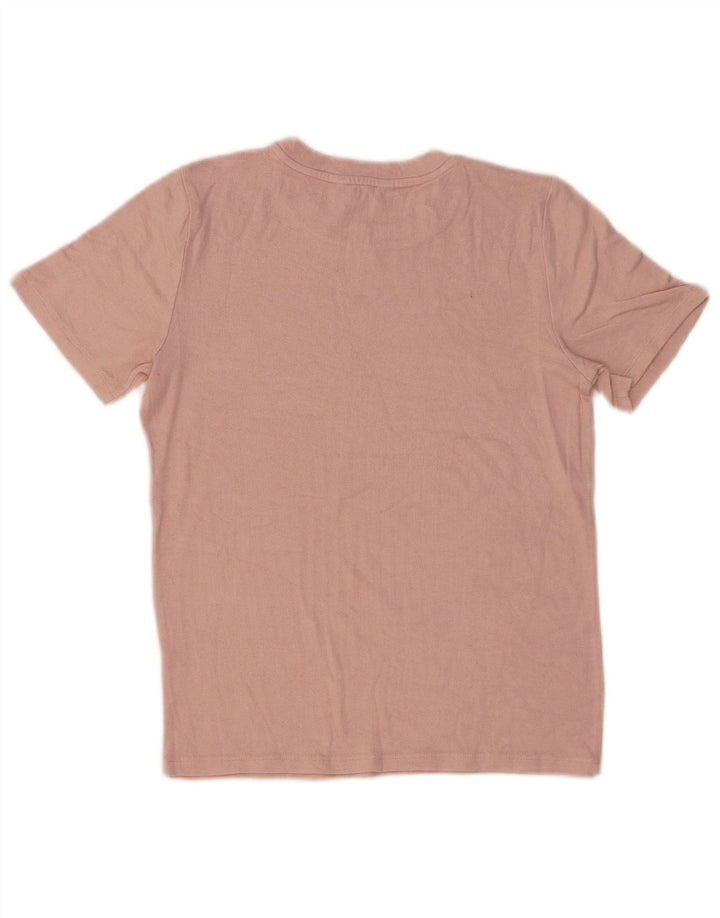 Camiseta feminina Marks & Spencer UK 12 rosa médio