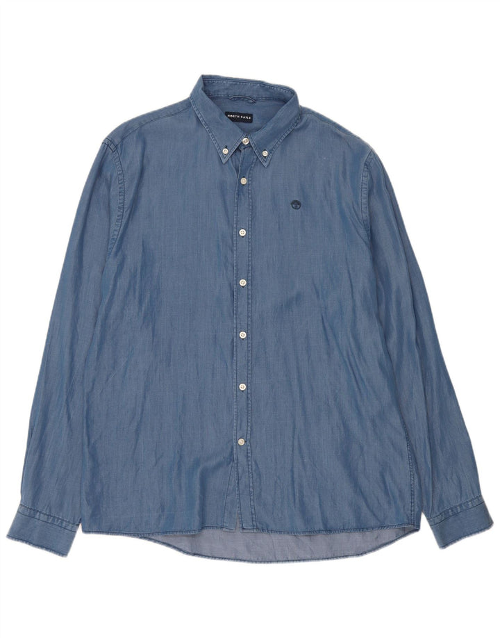 Camisa masculina North Sails XL azul