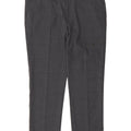Calça masculina de terno regular Marks & Spencer W40 L31 azul poliéster
