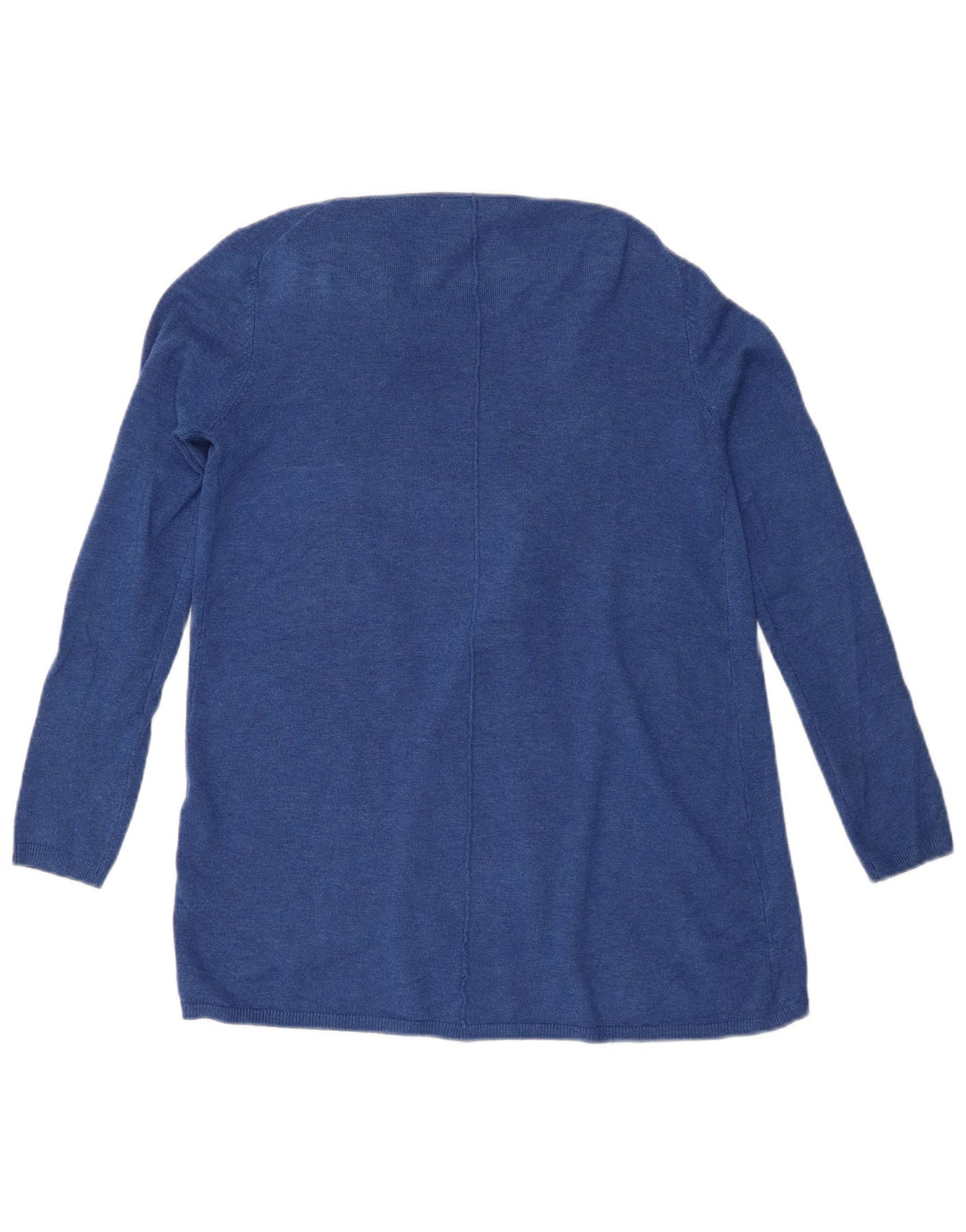 ZARA Womens Open Cardigan Sweater UK 12 Medium Blue