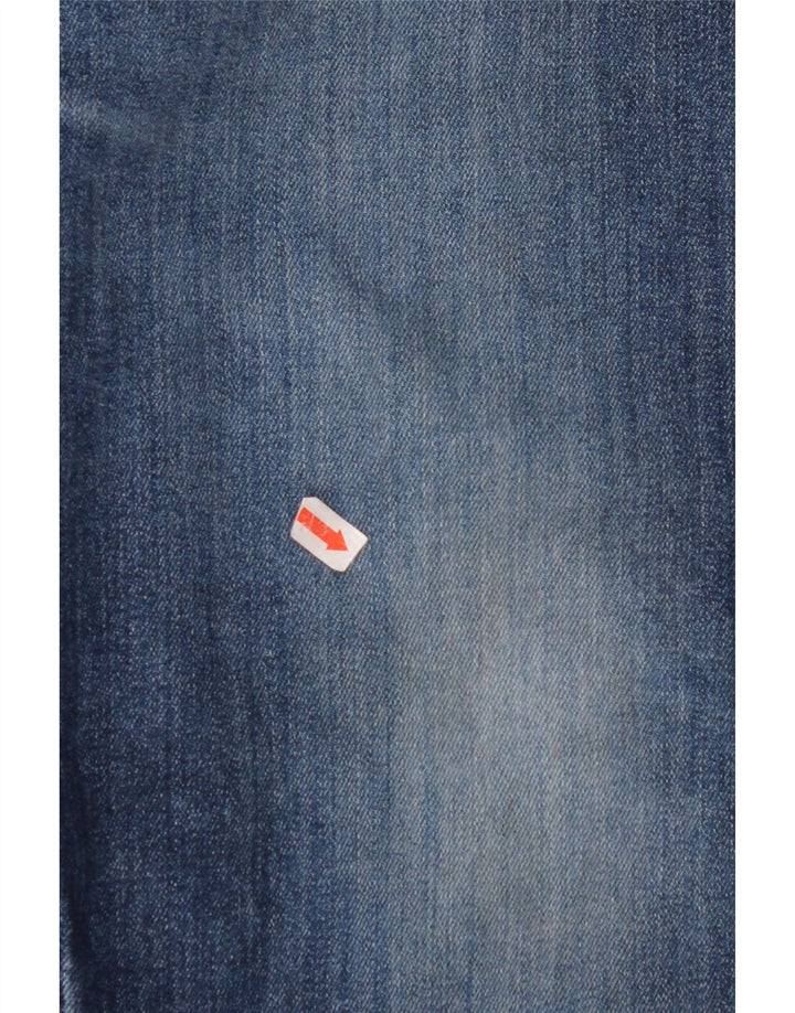 LEVI'S Masculino 502 Tapered Jeans W34 L32 Azul Algodão