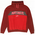 Moletom gráfico feminino Nike Jumper UK 14 médio vermelho colorblock algodão
