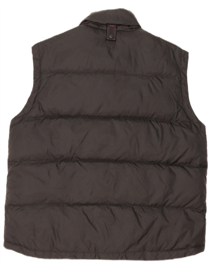 Colete acolchoado masculino Gas UK 40 grande poliamida preta