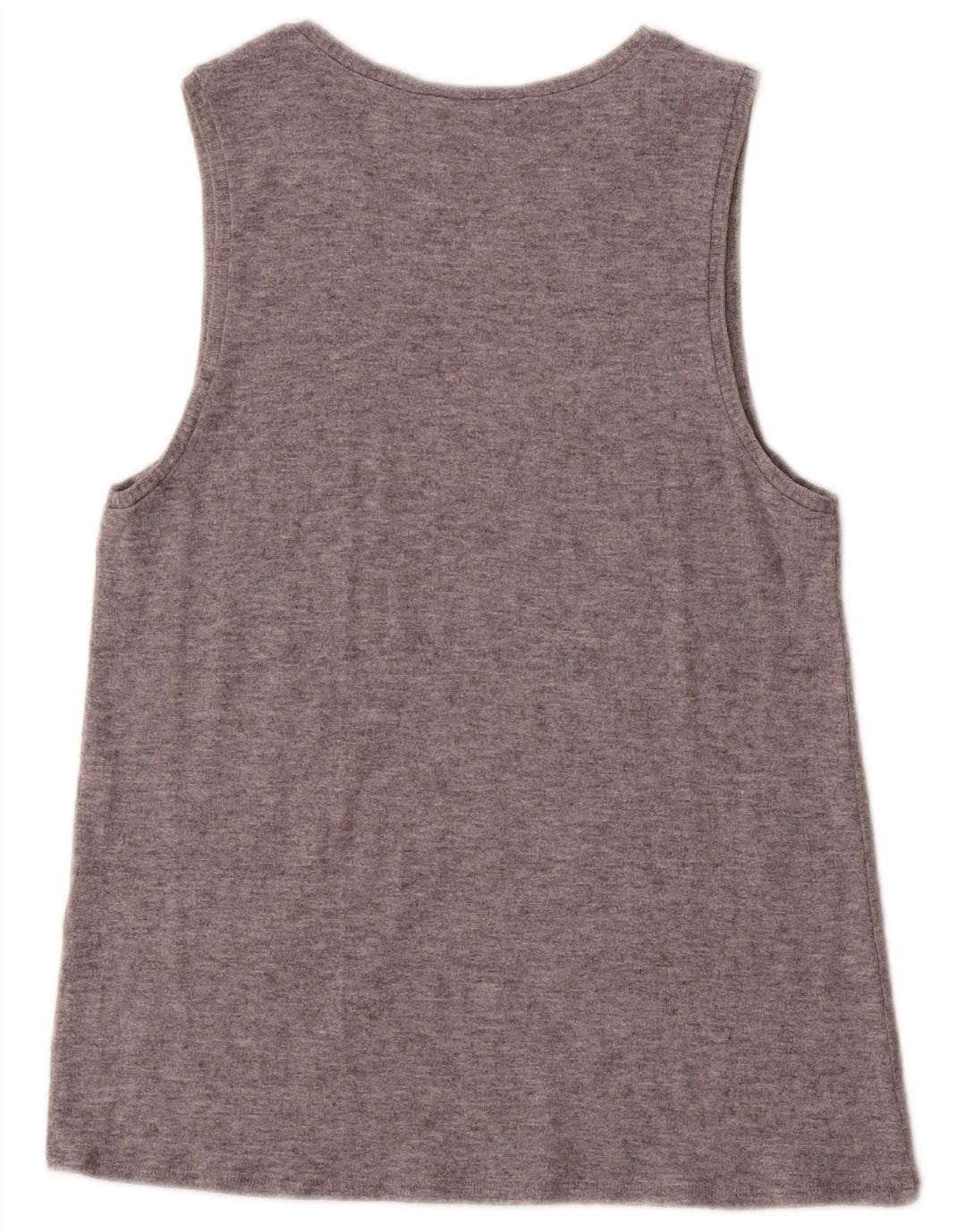 Colete feminino Zara UK 12 cinza médio manchado
