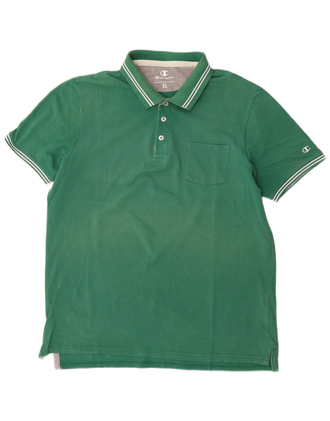 Camisa polo masculina Champion XL algodão verde