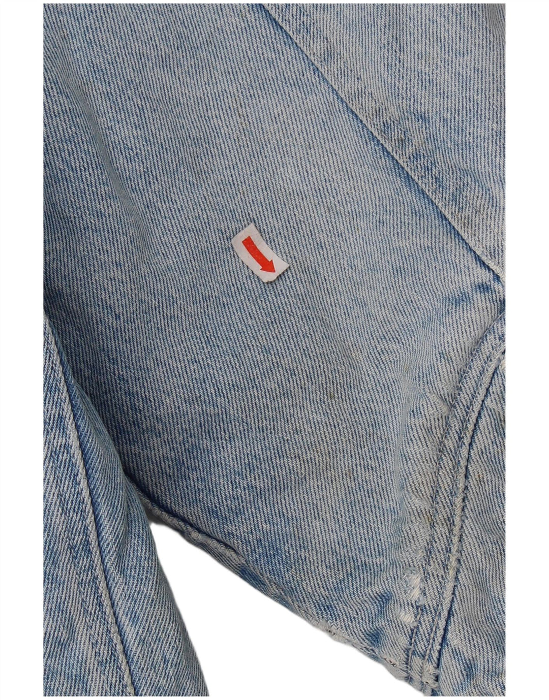Jaqueta jeans masculina uniforme Sherpa UK 42 XL azul