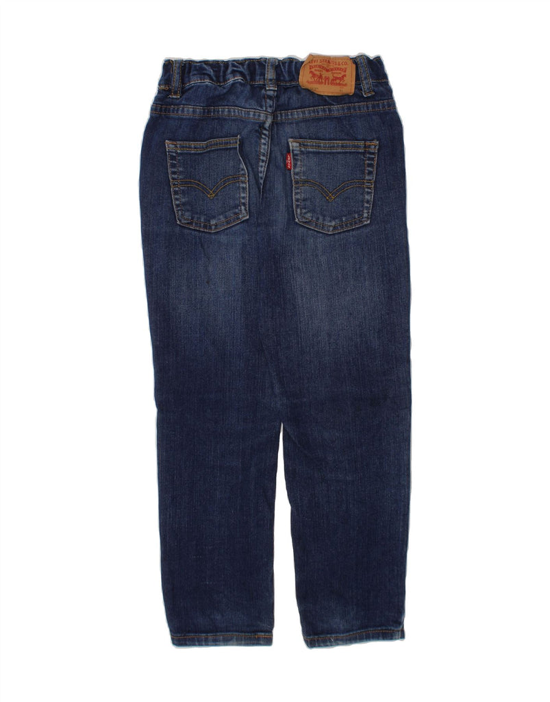 LEVI'S Boys 512 Tapered Slim Jeans 5-6 Years W21 L19 Blue Vintage Levi's and Second-Hand Levi's from Messina Hembry 