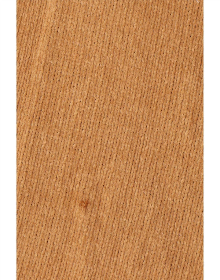 Suéter feminino Marks & Spencer St. Michael com decote em V Reino Unido 16 grande dourado