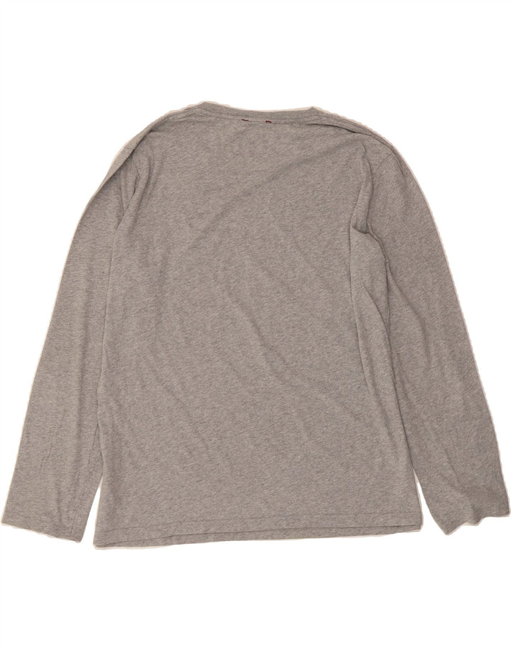 PEPE JEANS Mens London Graphic Top Long Sleeve XL Grey Cotton Vintage PEPE Jeans and Second-Hand PEPE Jeans from Messina Hembry 