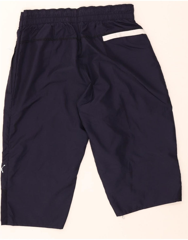 Bermuda esportiva masculina PUMA XL azul marinho poliéster