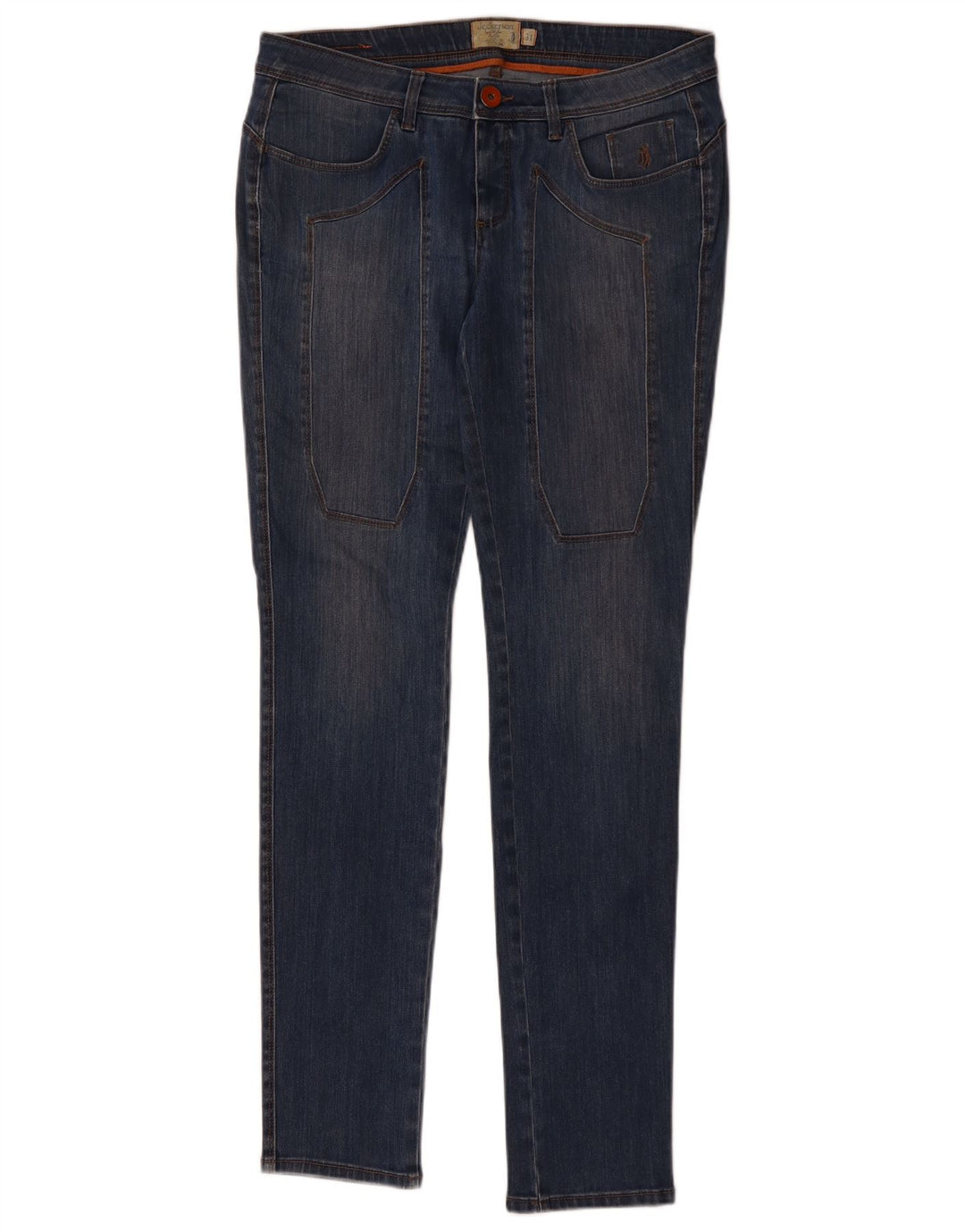Jeans skinny feminino Jeckerson W31 L32 azul