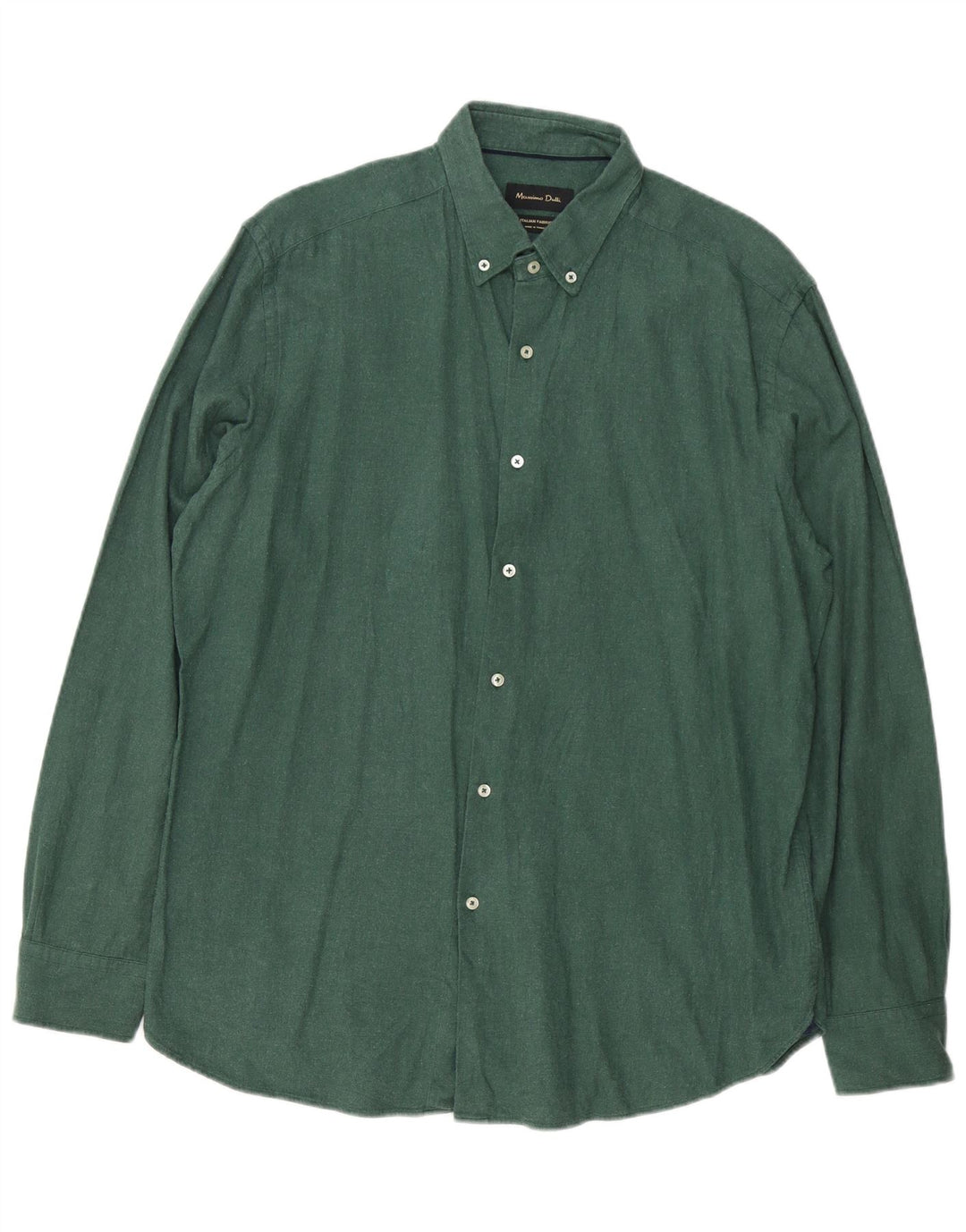 Camisa masculina Massimo Dutti XL verde