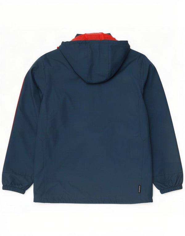 Adidas Mens Munster Rugby Hooded Rain Jacket UK 48/50 XL Azul marinho
