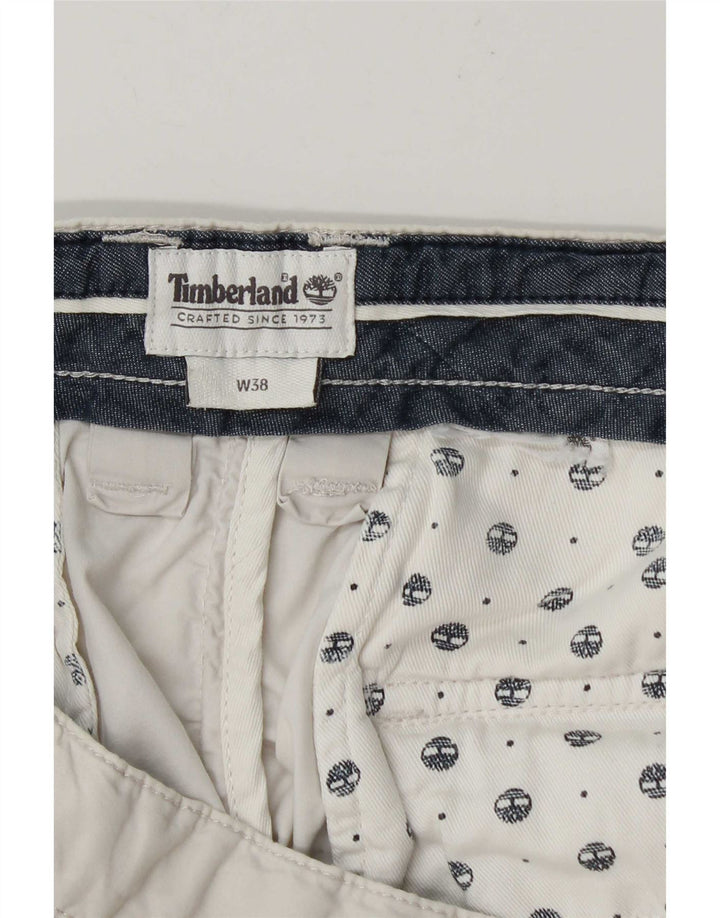 Shorts Chino Masculino Timberland W38 XL Branco