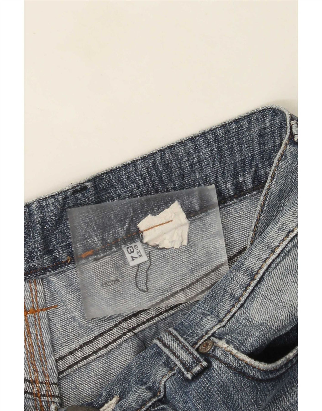 Calça Jeans Solta Masculina Armani W34 L33 Azul