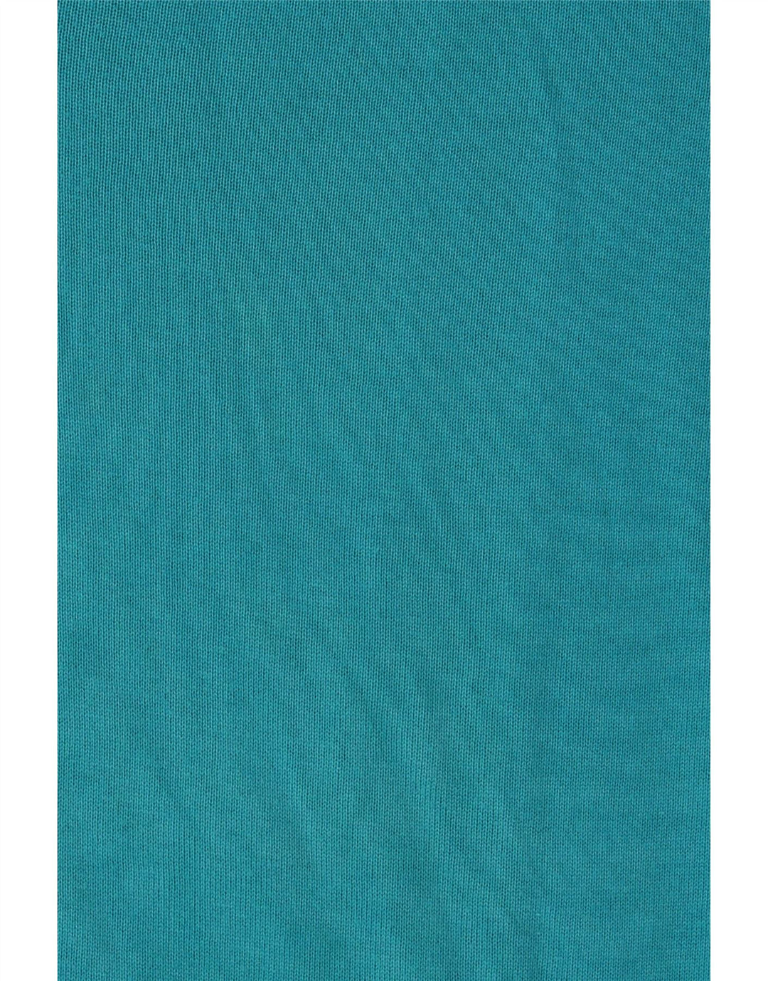 Suéter feminino Massimo Dutti com decote em V Reino Unido 14 algodão azul médio