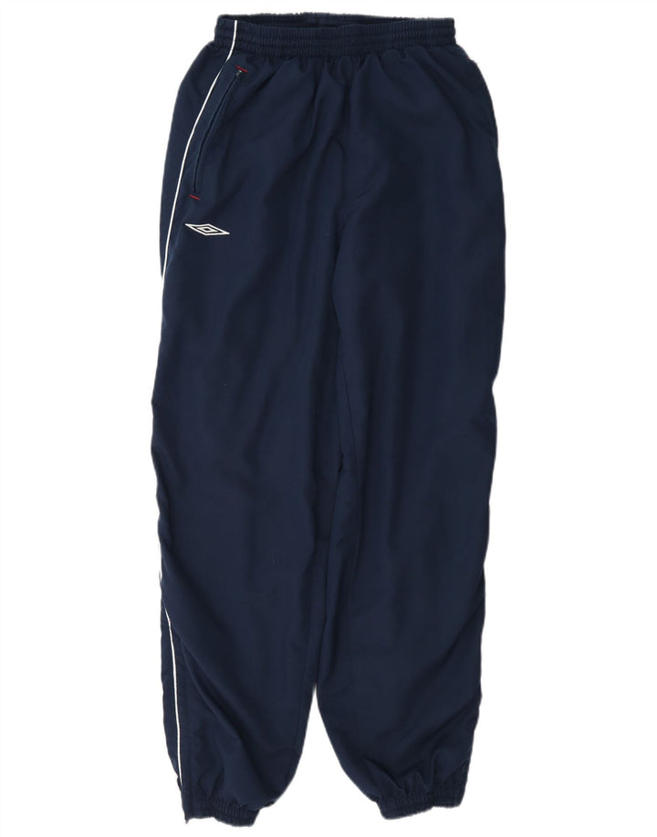 Calça de treino masculina Umbro joggers poliéster azul marinho pequeno