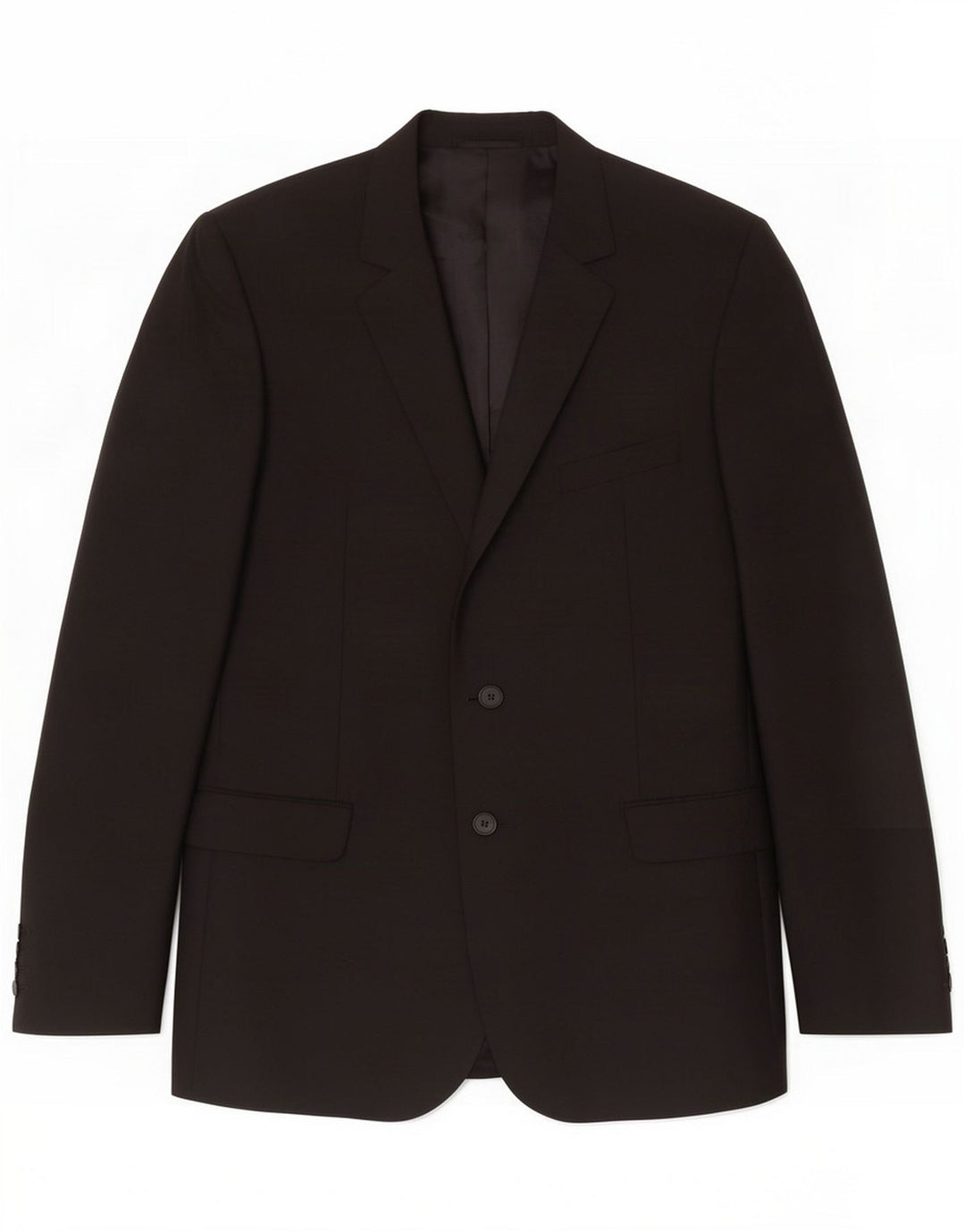 Aquascutum Mens 2 Button Blazer Jacket UK 42 XL Black Wool