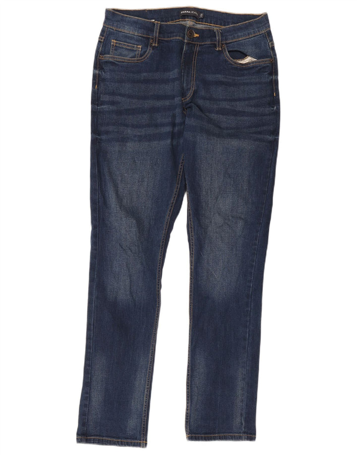 Calça jeans reta masculina Farah W30 L32 algodão azul marinho